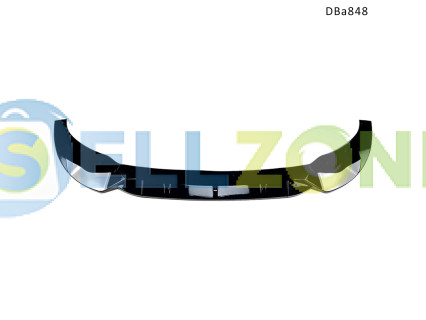 Lip spoiler βελτιωτική αεροτομή για μπροστινό προφυλακτήρα BMW X3 G01 και X4 G02 M (Pre-Face) - DBa848